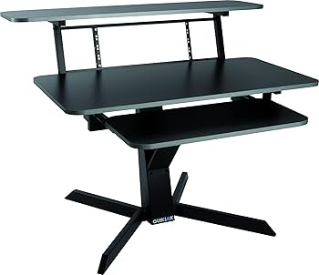 Amazon.com: Quick Lok Z460BK Triple Shelf Workstation with